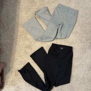 Old navy cloud comfy flare pants